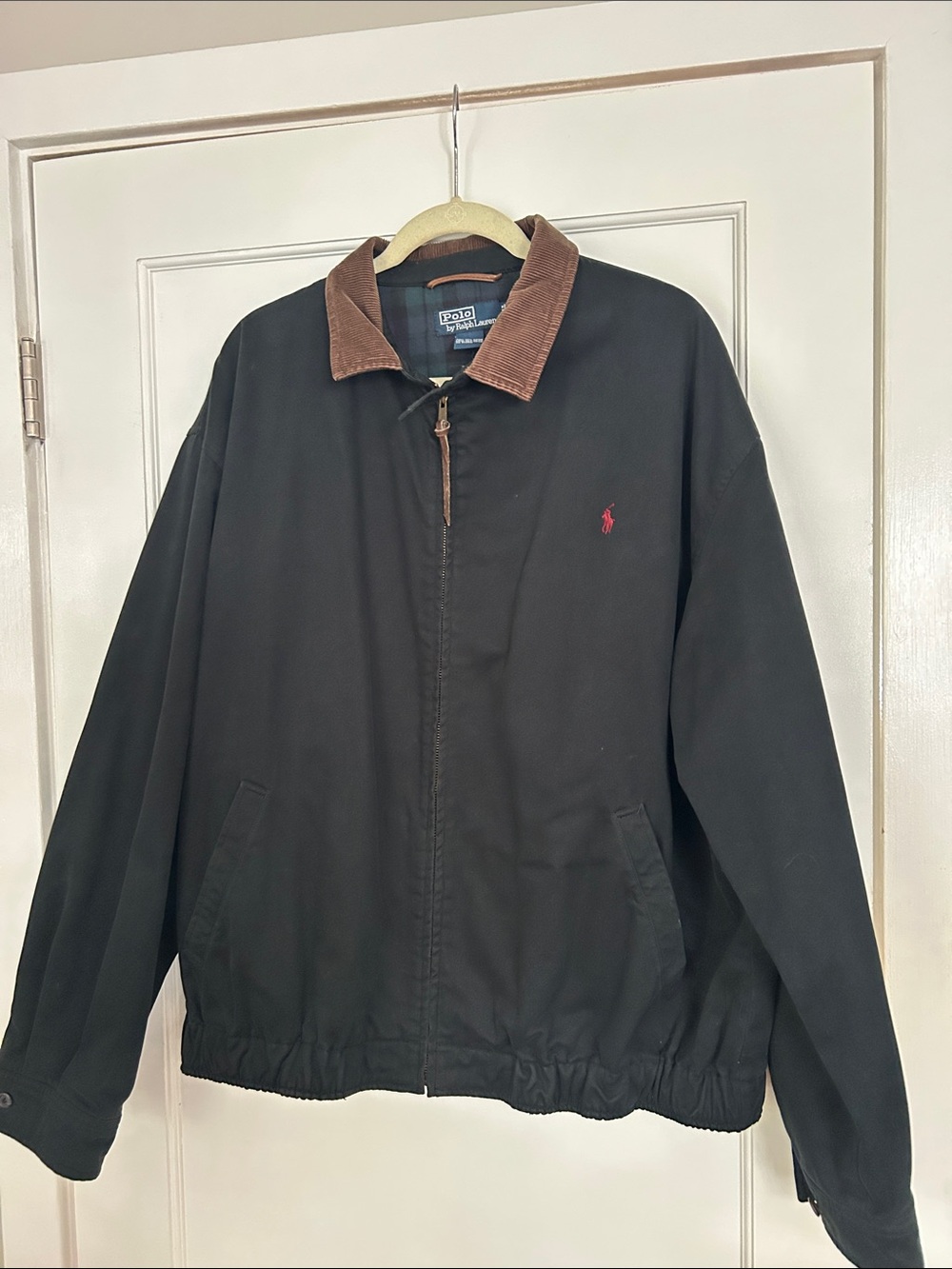 Vintage - Polo by Ralph Lauren Navy Bomber Jacket